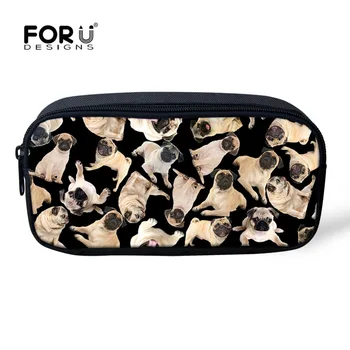 FORUDESIGNS Kawaii Pug Dog Printing Women Makeup Bag Storage Organizer Children Pen Bag Stationery Pouch Office School Supplies
FORUDESIGNS Kawaii Pug Dog Printing Women Makeup Bag Storage Organizer Children Pen Bag Stationery Pouch Office School Supplies