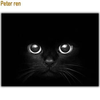 Peter ren Diy Diamond painting Cross stitch Animal kitten Round / Square Diamond mosaic Full Embroidery with diamonds"Black cat"
Peter ren Diy Diamond painting Cross stitch Animal kitten Round / Square Diamond mosaic Full Embroidery with diamonds"Black cat"