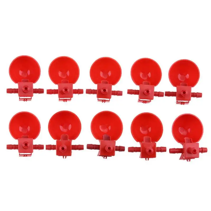 10pcs Automatic Bird Chicken Coop Feed Poultry Water Drinking Cups Fowl Drinker Cups Bird Feeders Breeding Equipment
10pcs Automatic Bird Chicken Coop Feed Poultry Water Drinking Cups Fowl Drinker Cups Bird Feeders Breeding Equipment