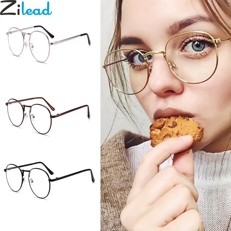 Zilead Retro Oval Metal Frames Myopia Glasses Women Men Short-sight Clear Eglasses With Degree -1.0-1.5-2.0-2.5-3.0-3.5-4.0
Zilead Retro Oval Metal Frames Myopia Glasses Women Men Short-sight Clear Eglasses With Degree -1.0-1.5-2.0-2.5-3.0-3.5-4.0