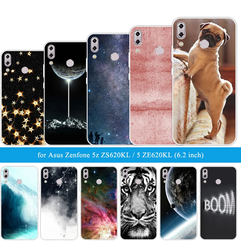 Soft Case for Asus Zenfone 5z ZS620KL / Asus Zenfone 5 ZE620KL TPU Back Cover for ASUS ZS620KL ZE620KL Silicon Lion Tiger Capa
Soft Case for Asus Zenfone 5z ZS620KL / Asus Zenfone 5 ZE620KL TPU Back Cover for ASUS ZS620KL ZE620KL Silicon Lion Tiger Capa