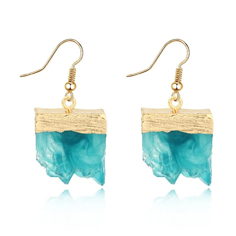 1pair Fashion Jelly Color Irregular Resin Dangle Earrings Women Unique Geometry Ear Drop Gold Color Earring Hook Jewelry E523
1pair Fashion Jelly Color Irregular Resin Dangle Earrings Women Unique Geometry Ear Drop Gold Color Earring Hook Jewelry E523