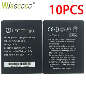 WISECOCO 10PCS/LOT 2019 New 2500mAh Battery For Prestigio Muze D3 PSP3530 DUO E3 PSP3531 DUO Muze A7 PSP7530 PSP3532 Phone
WISECOCO 10PCS/LOT 2019 New 2500mAh Battery For Prestigio Muze D3 PSP3530 DUO E3 PSP3531 DUO Muze A7 PSP7530 PSP3532 Phone