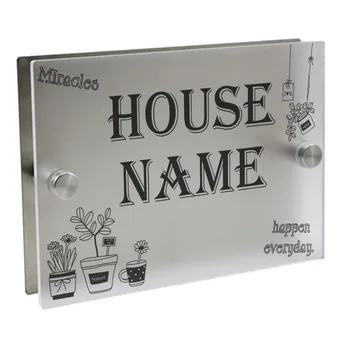 Potted House Address Plaques Outdoor Signs Personalized Modern House Number Door Sign Plaque Street Acrylic Matte Glass TOP
Potted House Address Plaques Outdoor Signs Personalized Modern House Number Door Sign Plaque Street Acrylic Matte Glass TOP
