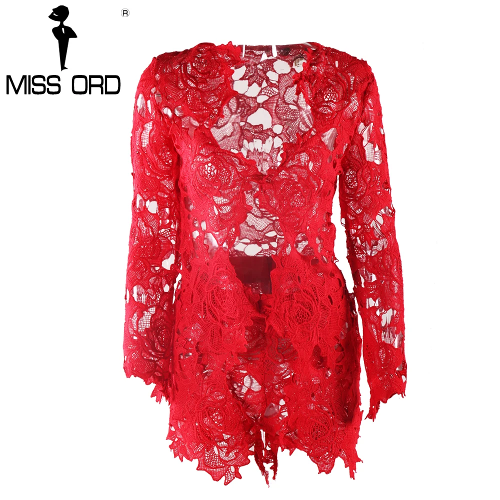 MISSORD 2019 sexy long sleeve deep-V Lace stitching Tops and shorts women sets FT4953-2
MISSORD 2019 sexy long sleeve deep-V Lace stitching Tops and shorts women sets FT4953-2