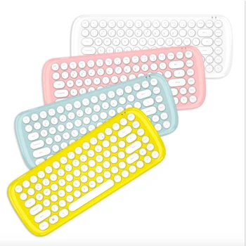 2.4G Wireless Keyboard Mouse Combo Colored Multimedia Keyboard Mouse Set For Notebook Laptop Desktop PC Home Office Gaming
2.4G Wireless Keyboard Mouse Combo Colored Multimedia Keyboard Mouse Set For Notebook Laptop Desktop PC Home Office Gaming