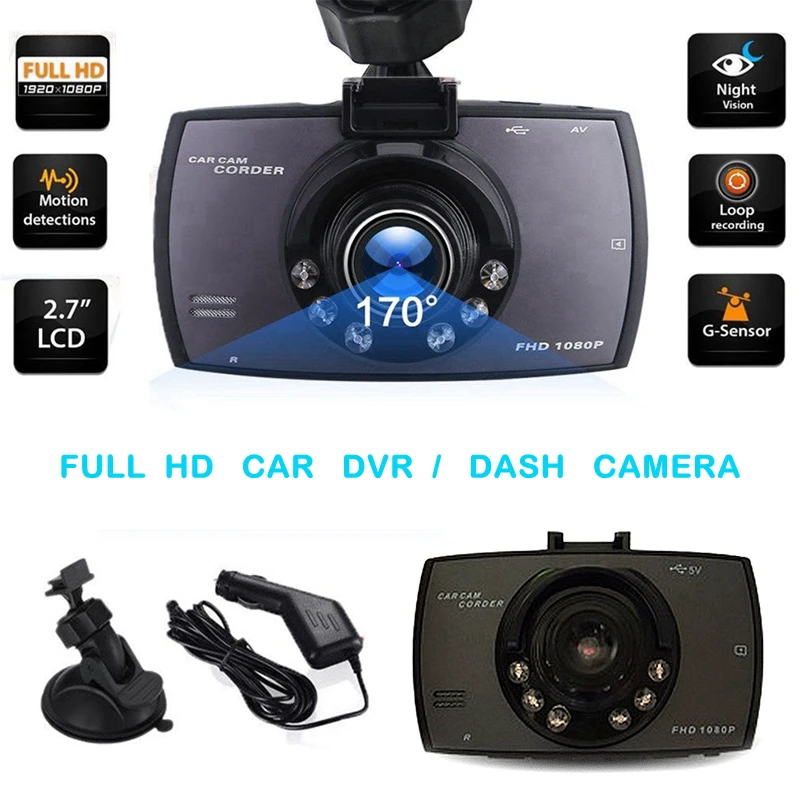 2.7 Inch Dash Cam Car DVR 1080P Infrared Night Vision High Definition Traffic Recorder Camera Vehicle Monitoring Display
2.7 Inch Dash Cam Car DVR 1080P Infrared Night Vision High Definition Traffic Recorder Camera Vehicle Monitoring Display