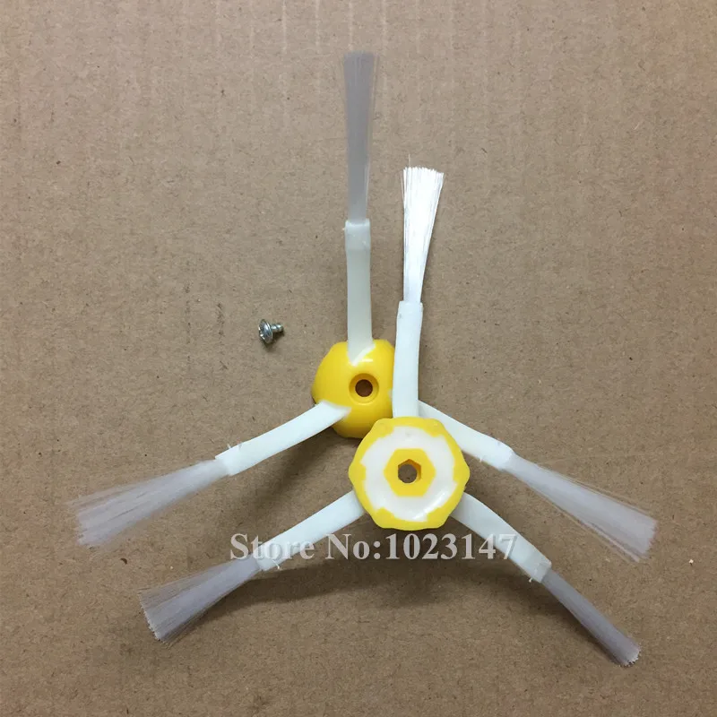 Боковые щетки 2x Robot 3 Arm и 1 Srew для irobot roomba 680 780 500 600 700 630 650 770 series | Бытовая техника