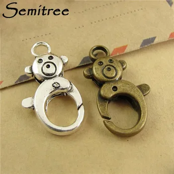 10Pcs Vintage Cute Animal Bear Lobster Clasp Retro Hook for DIY Handmade Crafts Necklace Pendant Bracelet Jewelry Accessories
10Pcs Vintage Cute Animal Bear Lobster Clasp Retro Hook for DIY Handmade Crafts Necklace Pendant Bracelet Jewelry Accessories