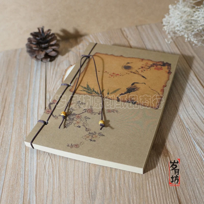 Booklet Notebook Office Stationery Journal Diary Creative Cute Chinese Wind Handmade Booklet
Booklet Notebook Office Stationery Journal Diary Creative Cute Chinese Wind Handmade Booklet