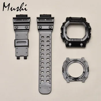Mushi Watchbands Watch Strap Watch Case For Casio GX-56BB g-shock Black Transparent GX-56/GX56 Watch Accessories
Mushi Watchbands Watch Strap Watch Case For Casio GX-56BB g-shock Black Transparent GX-56/GX56 Watch Accessories