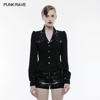 New Punk Rave Black Vintage Fashion Military Uniform Long Sleeve Gothic Women Shirt Blouse Jacket WY824
New Punk Rave Black Vintage Fashion Military Uniform Long Sleeve Gothic Women Shirt Blouse Jacket WY824