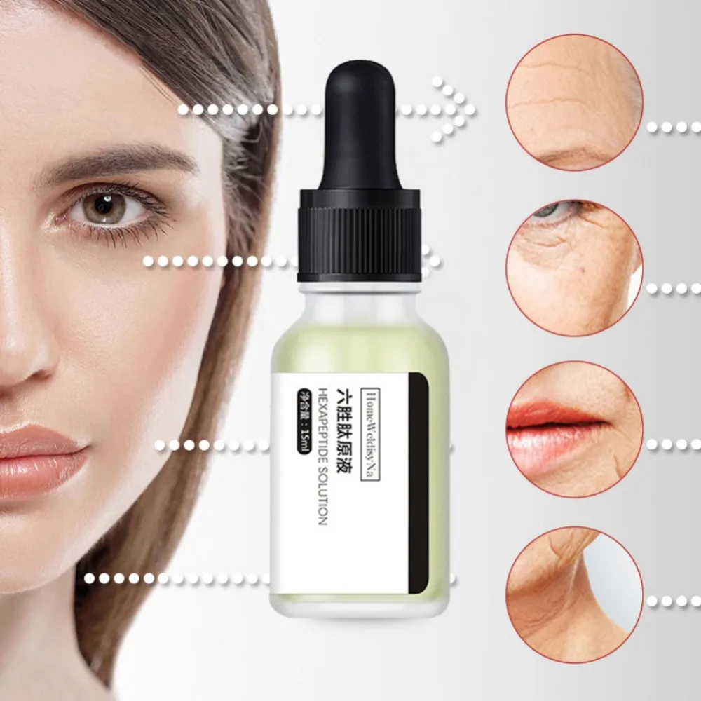 Face Anti-Aging Essence Hexapeptide Serum Hydrating Remove Wrinkles Lighten Fine Lines Firming Skin Essence
Face Anti-Aging Essence Hexapeptide Serum Hydrating Remove Wrinkles Lighten Fine Lines Firming Skin Essence