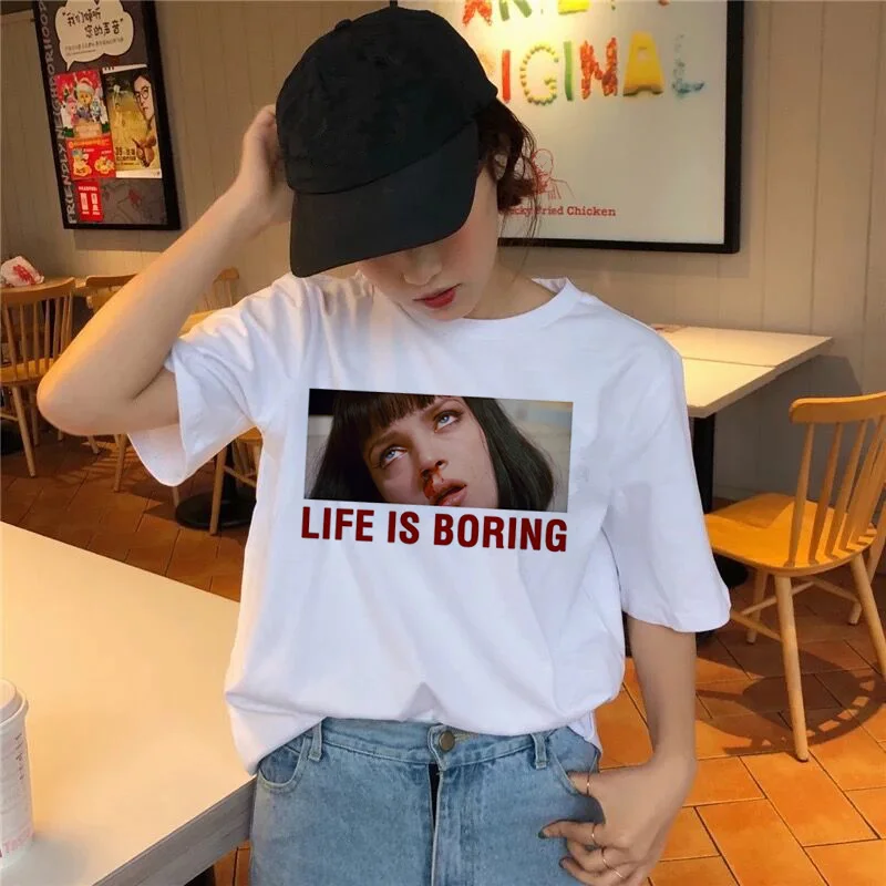 pulp fiction women shirts plus size Mia 2019 harajuku korean style t-shirt tshirt top tee shirts female girl Movie ulzzang
pulp fiction women shirts plus size Mia 2019 harajuku korean style t-shirt tshirt top tee shirts female girl Movie ulzzang