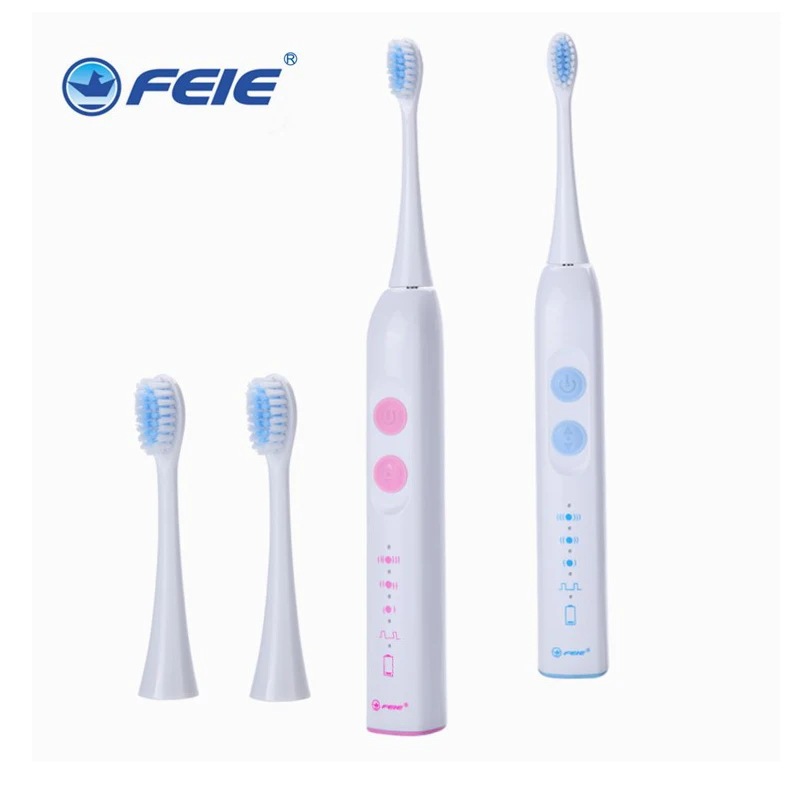 FEIE USB Rechargeable Sonic Electric Toothbrush Ultrasonic Whitening Teeth Automatic Toothbrush Washable 2 Brush Heads S-520
FEIE USB Rechargeable Sonic Electric Toothbrush Ultrasonic Whitening Teeth Automatic Toothbrush Washable 2 Brush Heads S-520