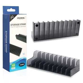 DOBE 2PCS PS4 Game Stand for Playstation 4 PS4/PS4 Slim/PS4 Pro Game Card Box Storage 20PCS CD Disks Storage Stand Top Deals New
DOBE 2PCS PS4 Game Stand for Playstation 4 PS4/PS4 Slim/PS4 Pro Game Card Box Storage 20PCS CD Disks Storage Stand Top Deals New