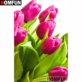 HOMFUN Full Square/Round Drill 5D DIY Diamond Painting "Tulip flower" 3D Diamond Embroidery Cross Stitch Home Decor A19549
HOMFUN Full Square/Round Drill 5D DIY Diamond Painting "Tulip flower" 3D Diamond Embroidery Cross Stitch Home Decor A19549