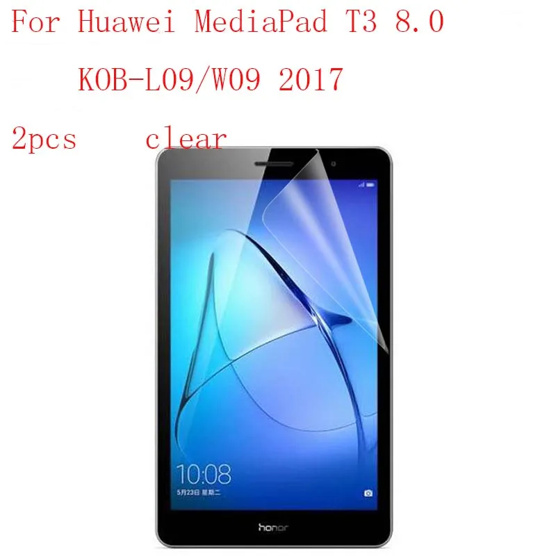 Transparent Ultra-thin Explosion-Proof Anti Shatter Screen Protector Film for Huawei T3 8.0 KOB-L09/W09 2017 2pcs in 1 package
Transparent Ultra-thin Explosion-Proof Anti Shatter Screen Protector Film for Huawei T3 8.0 KOB-L09/W09 2017 2pcs in 1 package