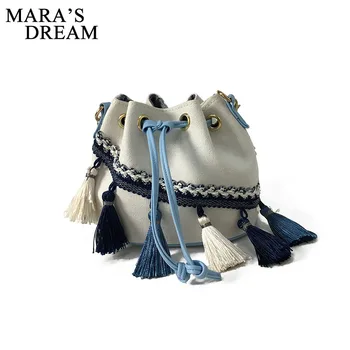 Mara's Dream 2018 National Tassel Bucket Bag Canvas Crossbody Bag for Women Messenger Bag Small little Bag Ladies Handbags bolsa
Mara's Dream 2018 National Tassel Bucket Bag Canvas Crossbody Bag for Women Messenger Bag Small little Bag Ladies Handbags bolsa