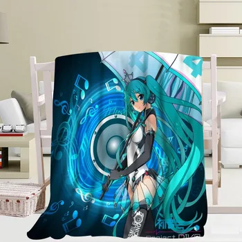 Custom Miku blanket Flannel Falafel Fabric56x80inch 50X60inch 40X50inch Sofa Bed Throw Blanket Kid Adult Warm Blanket
Custom Miku blanket Flannel Falafel Fabric56x80inch 50X60inch 40X50inch Sofa Bed Throw Blanket Kid Adult Warm Blanket
