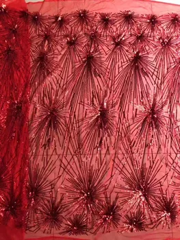 African Embroidery Tulle French Lace Fabric Silver Color Nigerian Mesh Net Lace Material with sequins for Party Dress Making
African Embroidery Tulle French Lace Fabric Silver Color Nigerian Mesh Net Lace Material with sequins for Party Dress Making