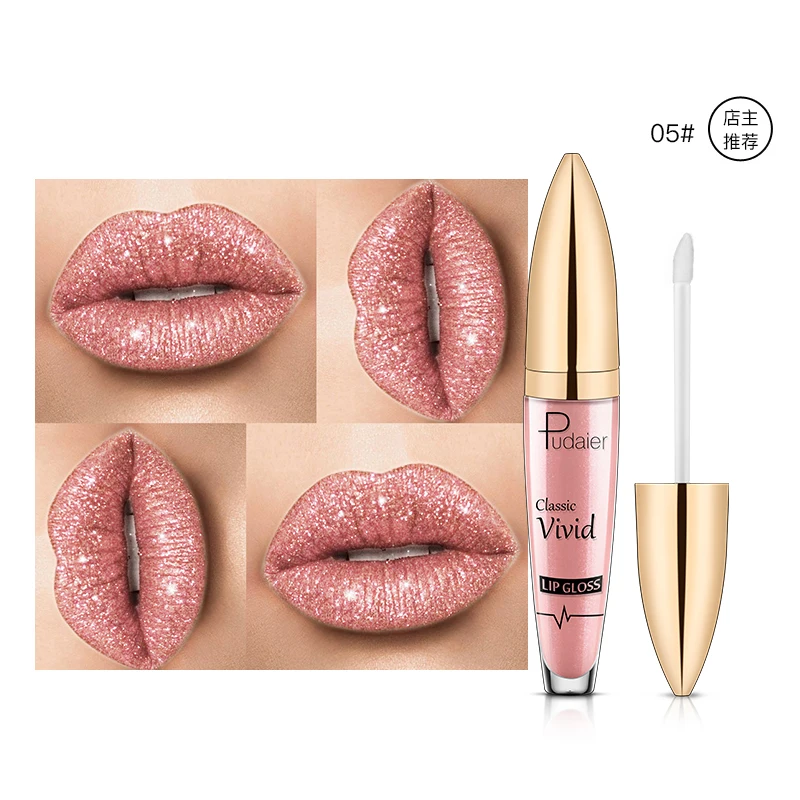Pudaier Brand Matte to Glitter Lip Gloss Waterproof Shimmer Flip Liquid Lipstick Nude Lip Tint Diamond Lipgloss Lips Makeup
Pudaier Brand Matte to Glitter Lip Gloss Waterproof Shimmer Flip Liquid Lipstick Nude Lip Tint Diamond Lipgloss Lips Makeup