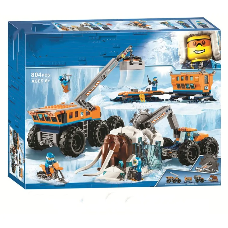 New City Set Arctic Exploration Mobile Base Compatible With City 60195 Model Building Block Bricks Toys Children Gift
New City Set Arctic Exploration Mobile Base Compatible With City 60195 Model Building Block Bricks Toys Children Gift