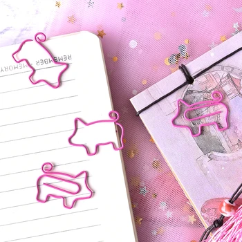 4 Pcs/lot Pig Animal Pink Bookmark Paper Clip School Office Supply Escolar Papelaria Gift Stationery
4 Pcs/lot Pig Animal Pink Bookmark Paper Clip School Office Supply Escolar Papelaria Gift Stationery