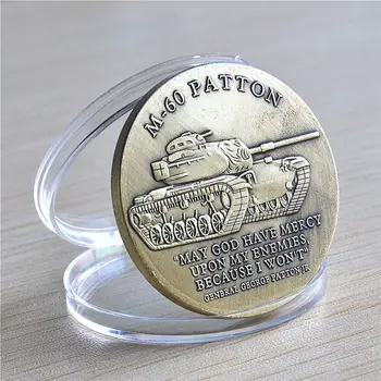 Hot sale, U.S. Army M-60 General George Patton - Challenge Coin - Bronze Challenge Coin, free shipping, 30pcs/lot
Hot sale, U.S. Army M-60 General George Patton - Challenge Coin - Bronze Challenge Coin, free shipping, 30pcs/lot