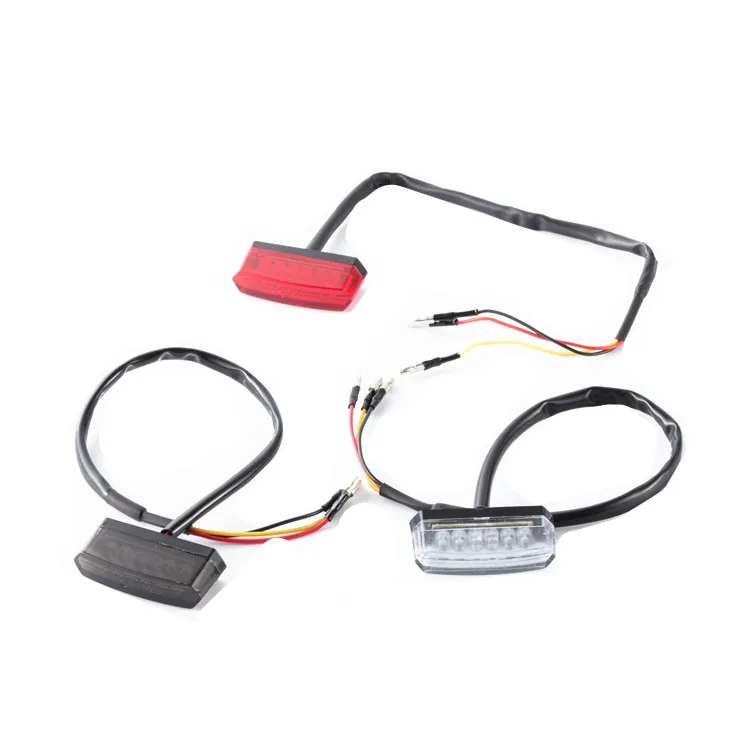 12V Motorcycle 6 LED Rear Brake Stop Tail Light License Plate Lamp For Honda Yamaha Kawasaki KTM Suzuki Custom
12V Motorcycle 6 LED Rear Brake Stop Tail Light License Plate Lamp For Honda Yamaha Kawasaki KTM Suzuki Custom