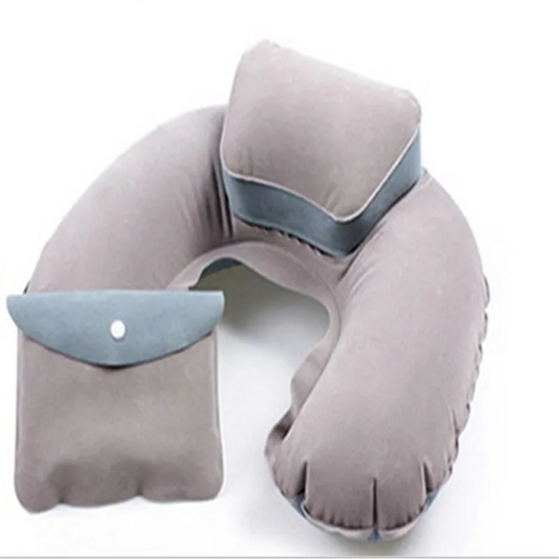 New Portable U Shape Air Inflatable Travel Pillow Support Flocking PVC Neck Pillow for Airplane Travel Office Home Sleep
New Portable U Shape Air Inflatable Travel Pillow Support Flocking PVC Neck Pillow for Airplane Travel Office Home Sleep