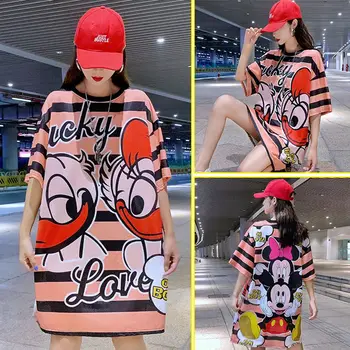 Maternity wear 2019 summer cartoon print short-sleeved bottoming shirt loose personality in the long section T-shirt pregnancy s
Maternity wear 2019 summer cartoon print short-sleeved bottoming shirt loose personality in the long section T-shirt pregnancy s