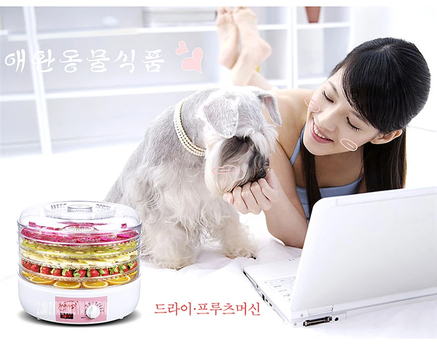 Description Picture 6 of itemS6 Home electric food meat fruit vegetable herb dehydrator dryer jerky dehydrator drying machine oven dehumidifier 5 layers 220V