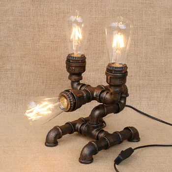 Vintage creative steam punk robot table lamp e27 110v 220v art deco reading desk light for study bedroom bedside workshop office
Vintage creative steam punk robot table lamp e27 110v 220v art deco reading desk light for study bedroom bedside workshop office