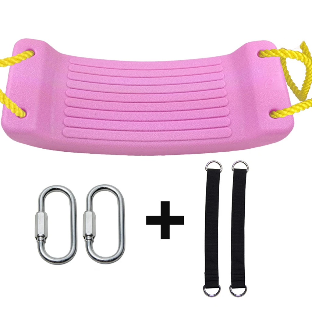 Kids Outdoor Swing Seat Set with Adjustable Ropes for Garden Playground Accs Children Indoor Swing Hanging Hammock For Kids Toy Kids Outdoor Swing Seat Set with Adjustable Ropes for Garden Playground Accs Children Indoor Swing Hanging Hammock For Kids Toy