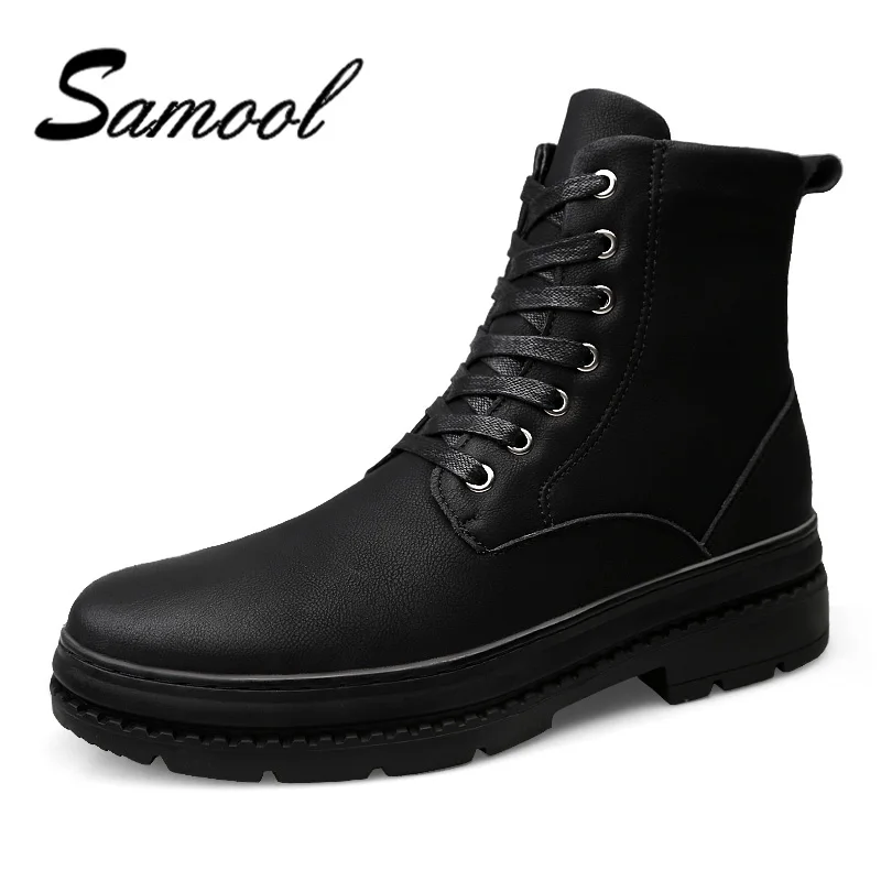 Winter Genuine Leather Ankle Boots Men Keep Warm Plush Martin Boots Split Leather Work Motorcycle Boots Plus Size 38-46 Ix5
Winter Genuine Leather Ankle Boots Men Keep Warm Plush Martin Boots Split Leather Work Motorcycle Boots Plus Size 38-46 Ix5