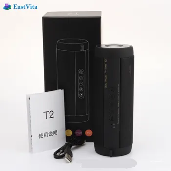 EastVita Portable Outdoor Waterproof Wireless Bluetooth Speaker T2 Stereo HiFi Boxes Support TF card FM Super Bass r30
EastVita Portable Outdoor Waterproof Wireless Bluetooth Speaker T2 Stereo HiFi Boxes Support TF card FM Super Bass r30