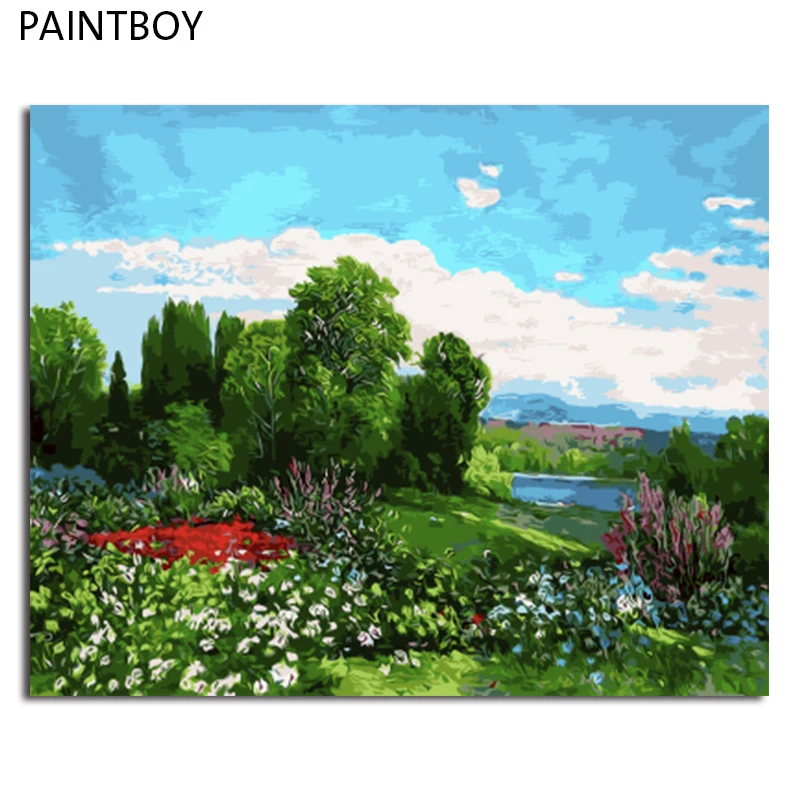 PAINTBOY Landscape Framed Pictures Painting By Numbers Painting and Calligraphy DIY Coloring By Numbers on Canvas
PAINTBOY Landscape Framed Pictures Painting By Numbers Painting and Calligraphy DIY Coloring By Numbers on Canvas