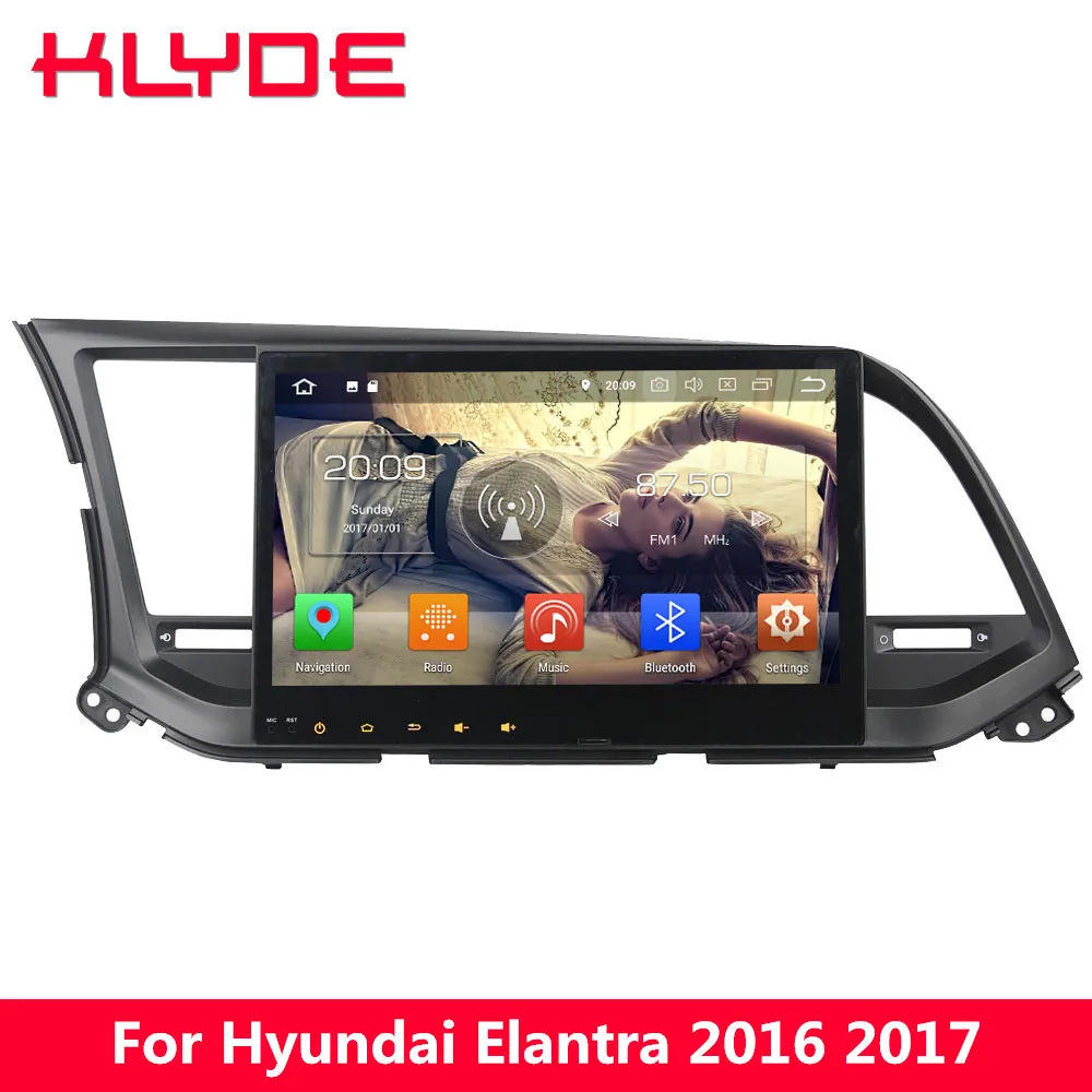 KLYDE 10.1" Octa Core 4G Android 8.0 7.1 4GB RAM 32GB ROM Car DVD Multimedia Player GPS Navigation For Hyundai Elantra 2016 2017
KLYDE 10.1" Octa Core 4G Android 8.0 7.1 4GB RAM 32GB ROM Car DVD Multimedia Player GPS Navigation For Hyundai Elantra 2016 2017