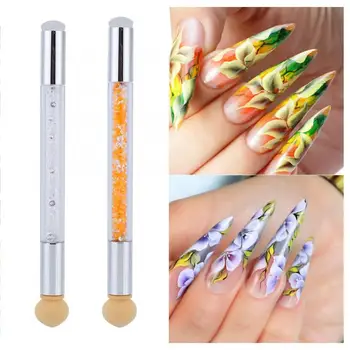 3pcs Nail Art Steel Stamping Plate Manicure Tools Silicone Sponge Heads Dyeing Dotting Pen Printing Tool Nails Accessoires
3pcs Nail Art Steel Stamping Plate Manicure Tools Silicone Sponge Heads Dyeing Dotting Pen Printing Tool Nails Accessoires