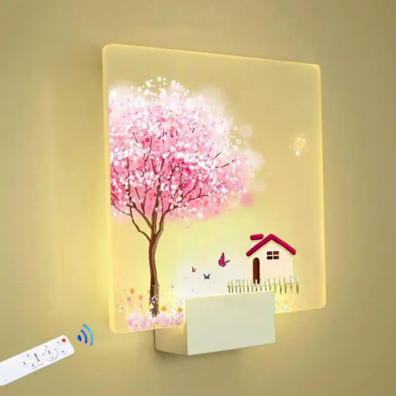 Remote Control Switch Wall Lamp Modern SimpleIndoor Lighting Bed Decoration Modern Living Room Night Wall Lights
Remote Control Switch Wall Lamp Modern SimpleIndoor Lighting Bed Decoration Modern Living Room Night Wall Lights