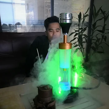 * Led Hookah modern Shisha electric e-Hookah rechargeable battery hookah laser light chicha nargile safe package
* Led Hookah modern Shisha electric e-Hookah rechargeable battery hookah laser light chicha nargile safe package
