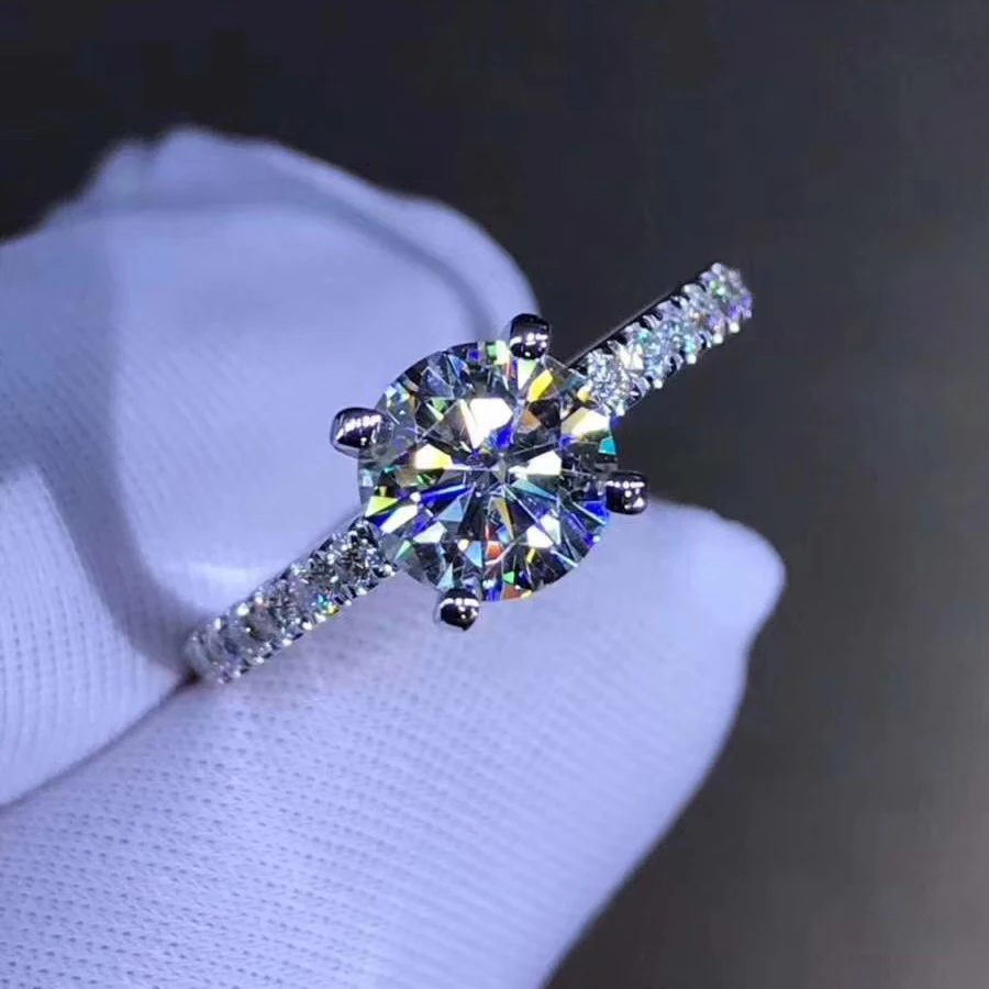 14 K белое золото 1ct 2ct 3ct Муассанит кольцо круглой бриллиантовой огранки VVS1 лабораторный алмаз для помолвки, свадьбы, годовщины кольцо для Для женщин
14 K белое золото 1ct 2ct 3ct Муассанит кольцо круглой бриллиантовой огранки VVS1 лабораторный алмаз для помолвки, свадьбы, годовщины кольцо для Для женщин
