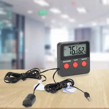 Electronic Thermometer Hygrometer Digital Dry Humidity Temperature Measurement Device LCD Temperature Humidity Meter
Electronic Thermometer Hygrometer Digital Dry Humidity Temperature Measurement Device LCD Temperature Humidity Meter