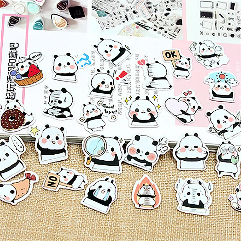 1pcs Kawaii Stationery Stickers lovely baby Panda pattern scrapbooking Posted It planner School Student memo
1pcs Kawaii Stationery Stickers lovely baby Panda pattern scrapbooking Posted It planner School Student memo