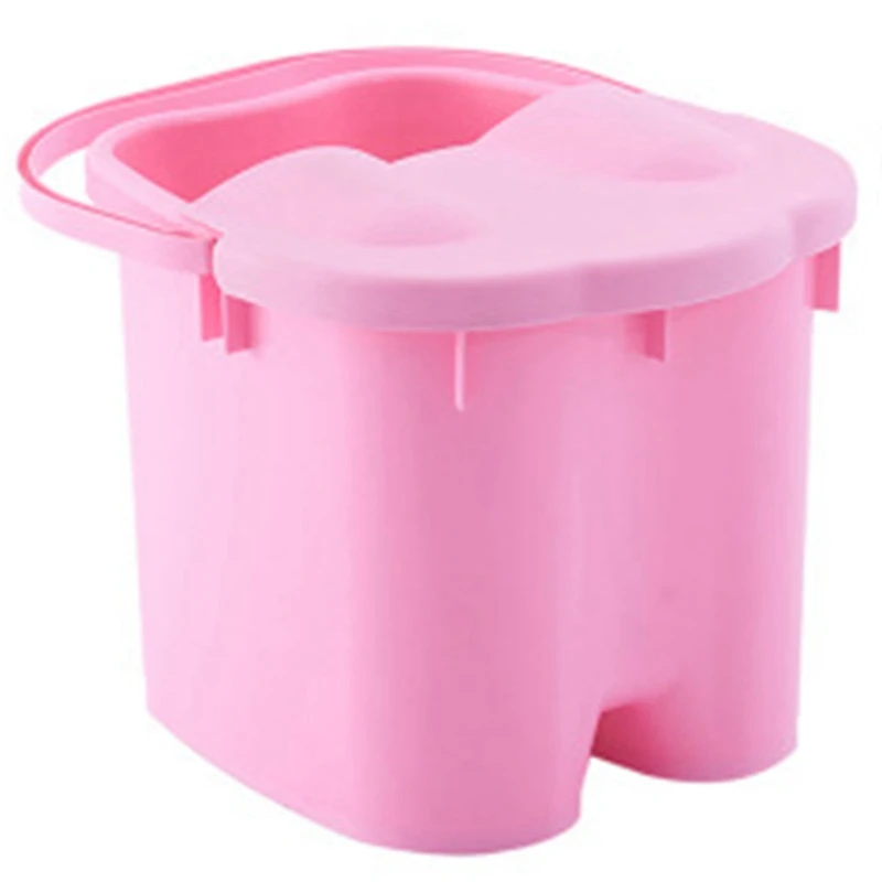 Foot Soaking Bucket Abs Plastic Foot Bath Tub Massage Roller Footbath Barrel With Lid Household Spa Health Care Tool Pink S
Foot Soaking Bucket Abs Plastic Foot Bath Tub Massage Roller Footbath Barrel With Lid Household Spa Health Care Tool Pink S