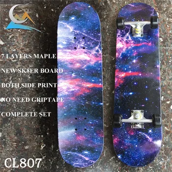 Universe Design Skateboarding Deck with Wheels Trucks&Bearings Complete set Skate Board For New Sk8ters or Kids Free Shipping
Universe Design Skateboarding Deck with Wheels Trucks&Bearings Complete set Skate Board For New Sk8ters or Kids Free Shipping
