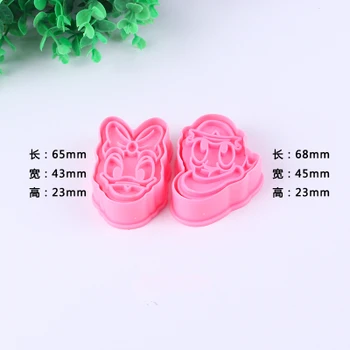 2pcs/set 3D Mickey Mouse Donald Duck Fondant Cake Biscuit Vegetable Dessert Cutter Mold Mould Tools Set
2pcs/set 3D Mickey Mouse Donald Duck Fondant Cake Biscuit Vegetable Dessert Cutter Mold Mould Tools Set