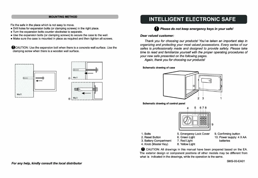 user operating instruction update 1