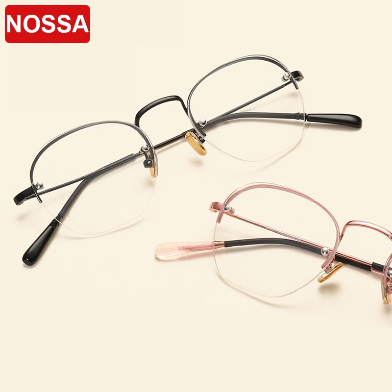 New Fashion Classic Half Frame Optical Glasses Korea Trendy Small Frame Goggles Women Men Vintage Metal Myopia Eyeglasses Frames
New Fashion Classic Half Frame Optical Glasses Korea Trendy Small Frame Goggles Women Men Vintage Metal Myopia Eyeglasses Frames